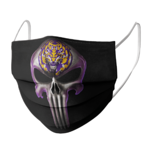 LSU Tigers The Punisher Mashup NCAA Football Face Mask