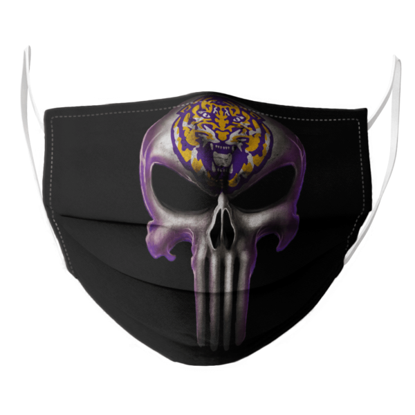 LSU Tigers The Punisher Mashup NCAA Football Face Mask