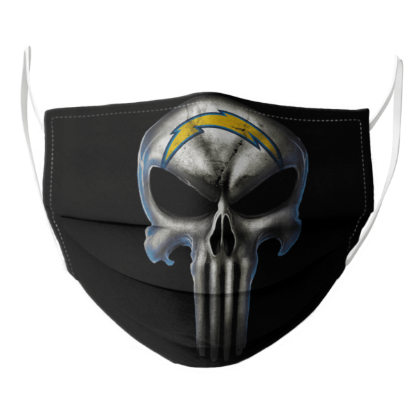 Los Angeles Chargers The Punisher Mashup Football Face Mask