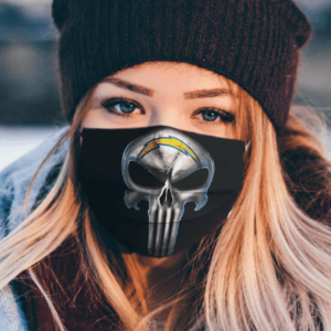 Los Angeles Chargers The Punisher Mashup Football Face Mask