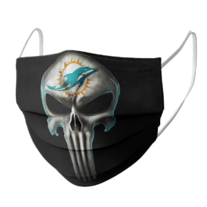 Miami Dolphins The Punisher Mashup Football Face Mask