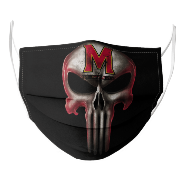 Maryland Terrapins The Punisher Mashup NCAA Football Face Mask