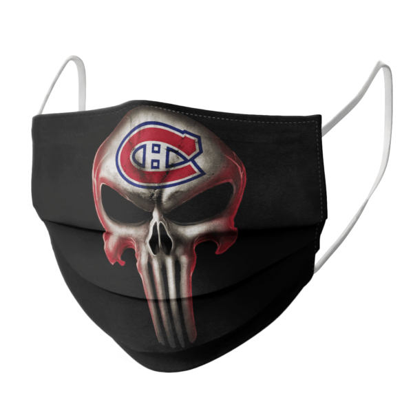 Montreal Canadiens The Punisher Mashup Ice Hockey Face Mask