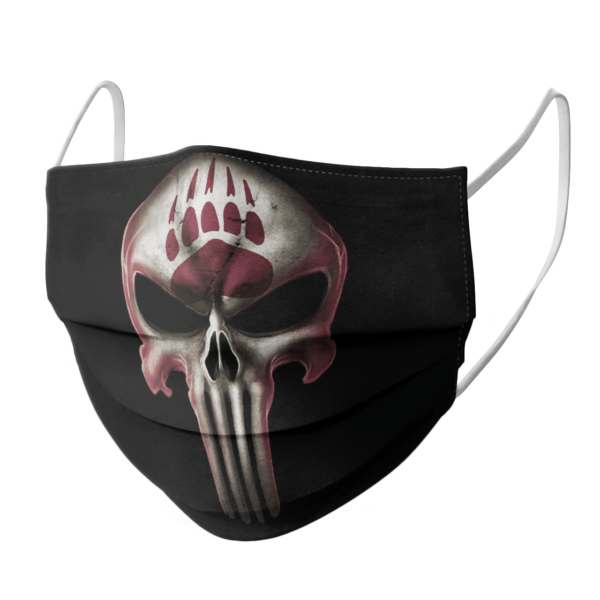 Montana Grizzlies The Punisher Mashup NCAA Football Face Mask