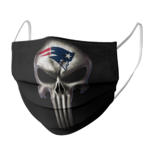 New England Patriots The Punisher Mashup Football Face Mask