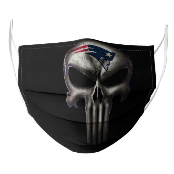 New England Patriots The Punisher Mashup Football Face Mask