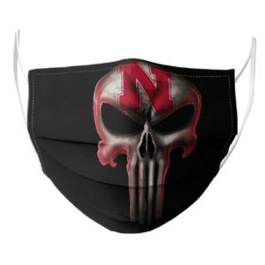 Nebraska Cornhuskers The Punisher Mashup NCAA Football Face Mask