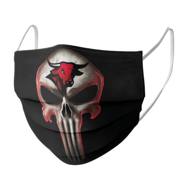 Nebraska Omaha Mavericks The Punisher Mashup NCAA Football Face Mask