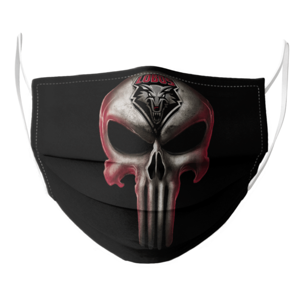 New Mexico Lobos The Punisher Mashup NCAA Football Face Mask