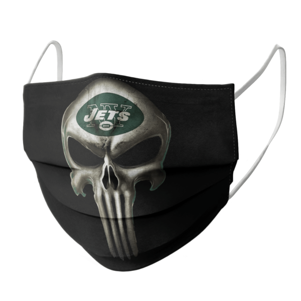 New York Jets The Punisher Mashup Football Face Mask