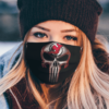 Nebraska Omaha Mavericks The Punisher Mashup NCAA Football Face Mask