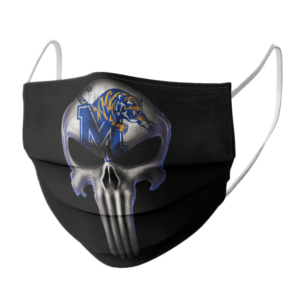 Memphis Tigers The Punisher Mashup NCAA Football Face Mask