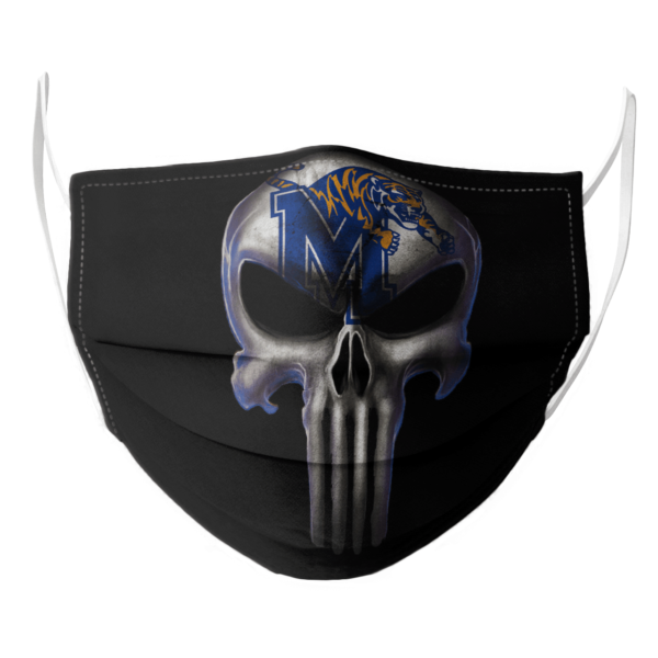 Memphis Tigers The Punisher Mashup NCAA Football Face Mask