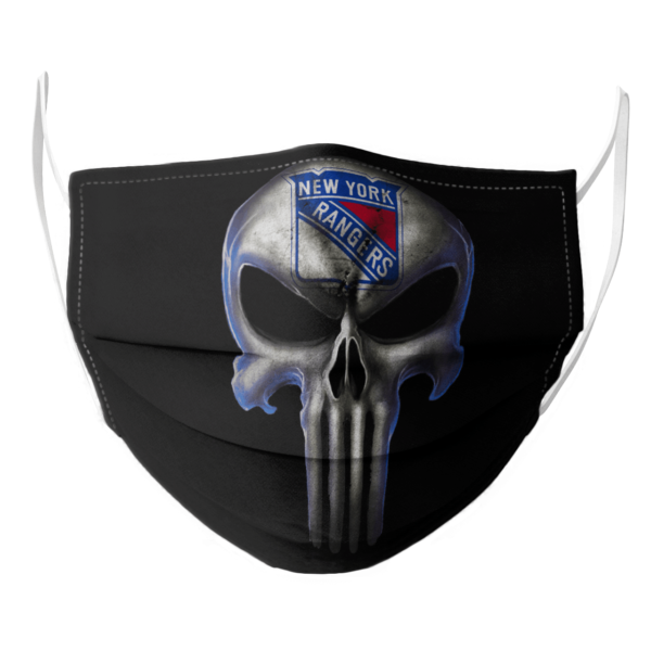 New York Rangers The Punisher Mashup Ice Hockey Face Mask