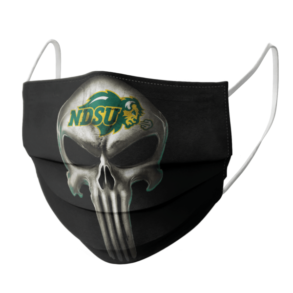 North Dakota State Bison The Punisher Mashup NCAA Football Face Mask