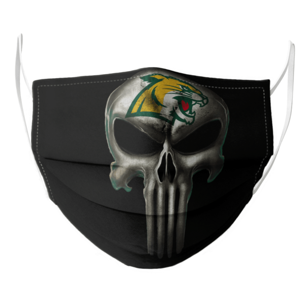 Northern Michigan Wildcats The Punisher Mashup NCAA Football Face Mask