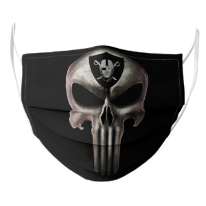 Oakland Raiders The Punisher Mashup Football Face Mask