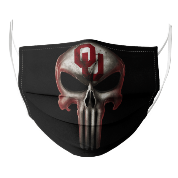 Oklahoma Sooners The Punisher Mashup NCAA Football Face Mask