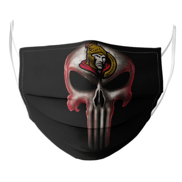 Ottawa Senators The Punisher Mashup Ice Hockey Face Mask