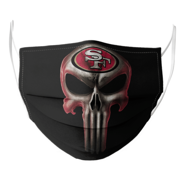 San Francisco 49ers The Punisher Mashup Football Face Mask