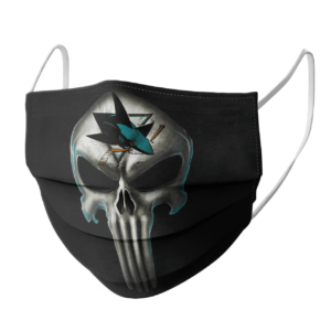 San Jose Sharks The Punisher Mashup Ice Hockey Face Mask
