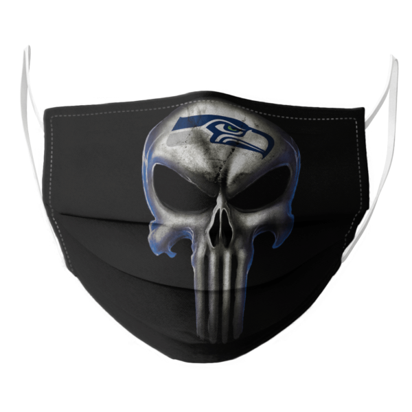 Seattle Seahawks The Punisher Mashup Football Face Mask