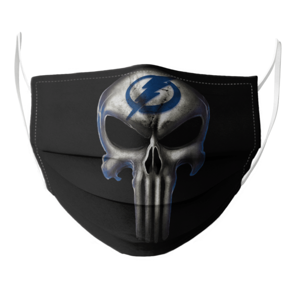 Tampa Bay Lightning The Punisher Mashup Ice Hockey Face Mask