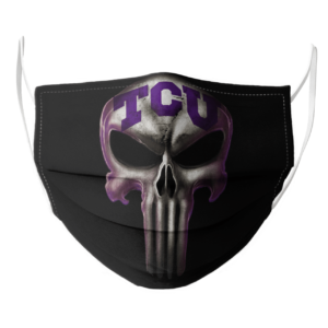 TCU Horned Frogs The Punisher Mashup NCAA Football Face Mask