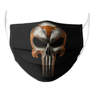 Texas Longhorns The Punisher Mashup NCAA Football Face Mask