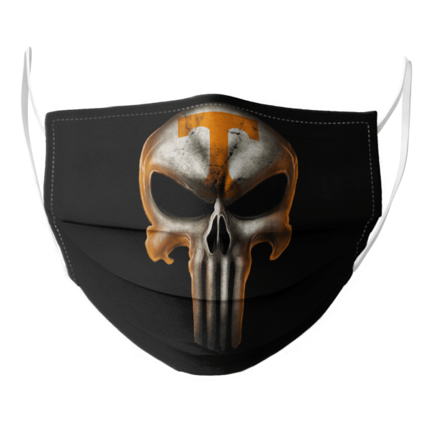 Tennessee Volunteers The Punisher Mashup NCAA Football Face Mask