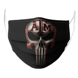 Texas AM Aggies The Punisher Mashup NCAA Football Face Mask