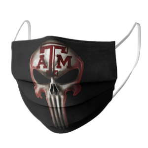 Texas AM Aggies The Punisher Mashup NCAA Football Face Mask