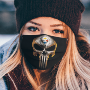 Pittsburgh Steelers The Punisher Mashup Football Face Mask