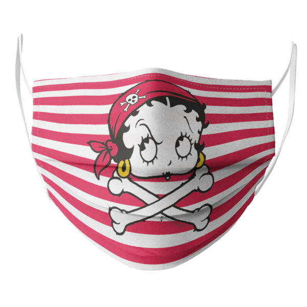 Betty Boop Pirate Face Mask