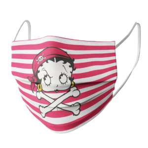 Betty Boop Pirate Face Mask