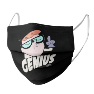 Dexter's Laboratory Genius Face Mask