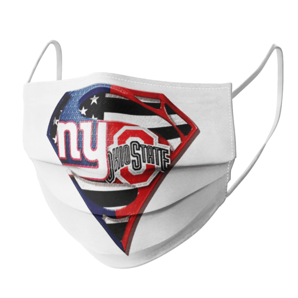 New York Giants Ohio State Buckeyes Superman Face Mask