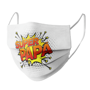 Super Papa Father’s Day Face Mask
