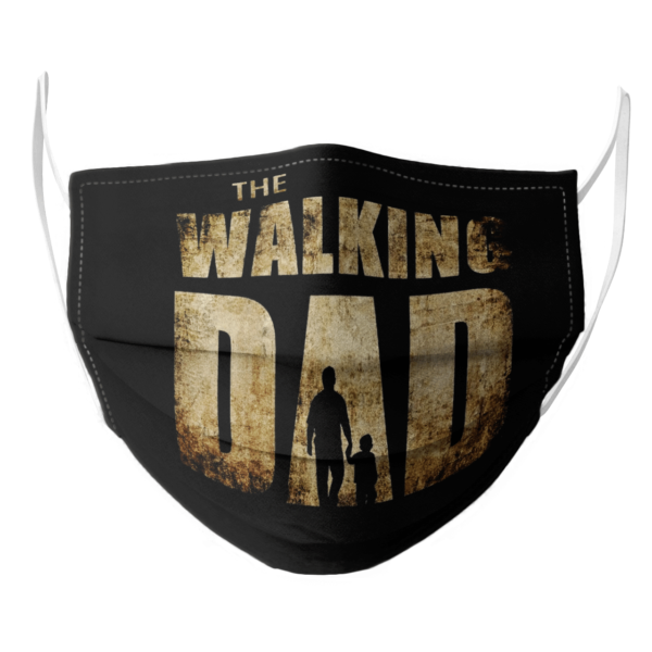 The Walking Dad Parody Father Son Fathers Day Face Mask