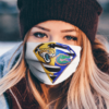 Green Bay Packers and Los Angeles Dodgers Superman Face Mask
