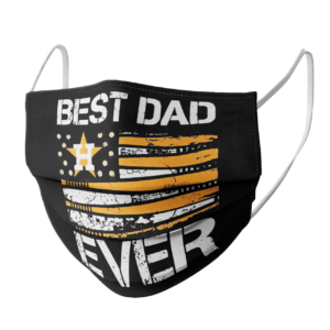 Houston Astros Best Dad Ever American Flag Happy Father Day Face Mask