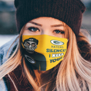 Achmed Green Bay Packers Silence I Keel You Cotton Face Mask