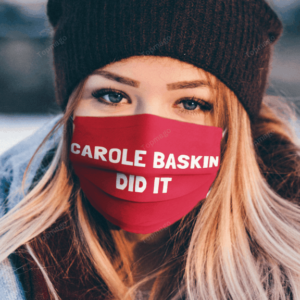 Carole Baskin Did It Red Face Mask
