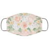 Floral Leaves Watercolor Face Mask Washable Reusable