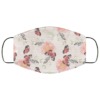 Watercolor Lovely Butterfly Face Mask Washable Reusable