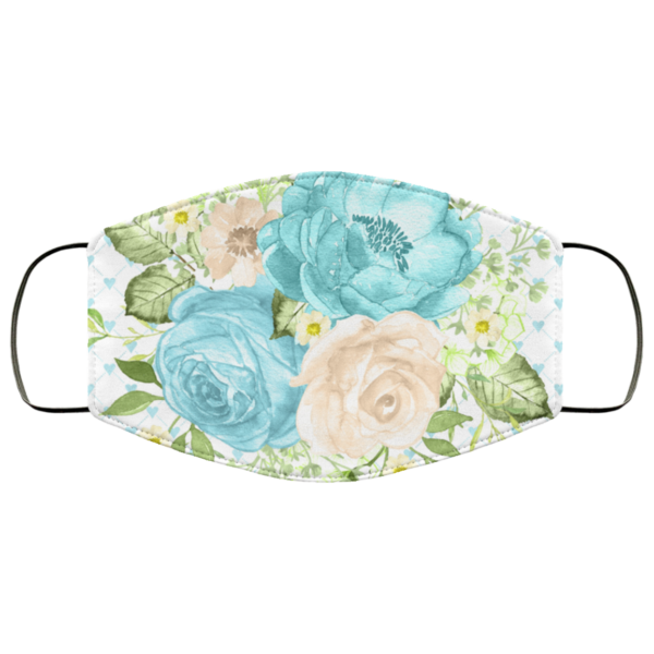 Summer Flowers Face Mask Washable Reusable