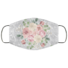 Vintage Flowers Face Mask Washable Reusable