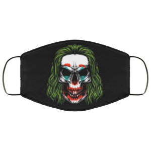 Joker Skull Face Mask Washable Reusable