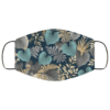 Tropical Leaves and Butterflies Face Mask Washable Reusable