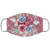 Pink Rose Blossom Face Mask Washable Reusable